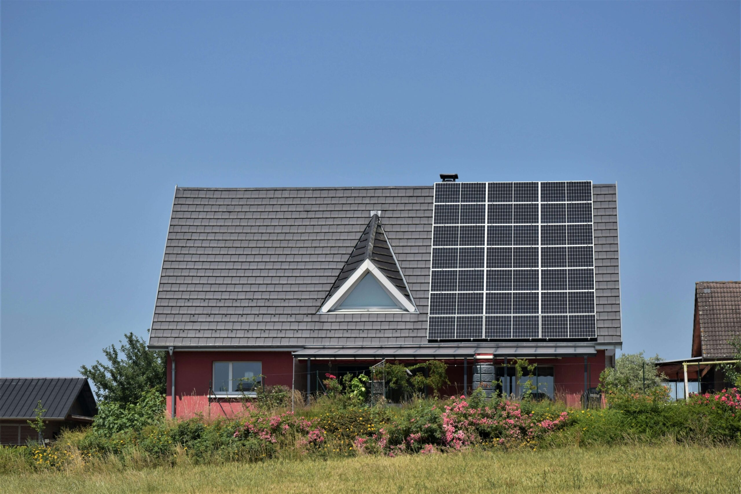 Casa con buona energia elettrica